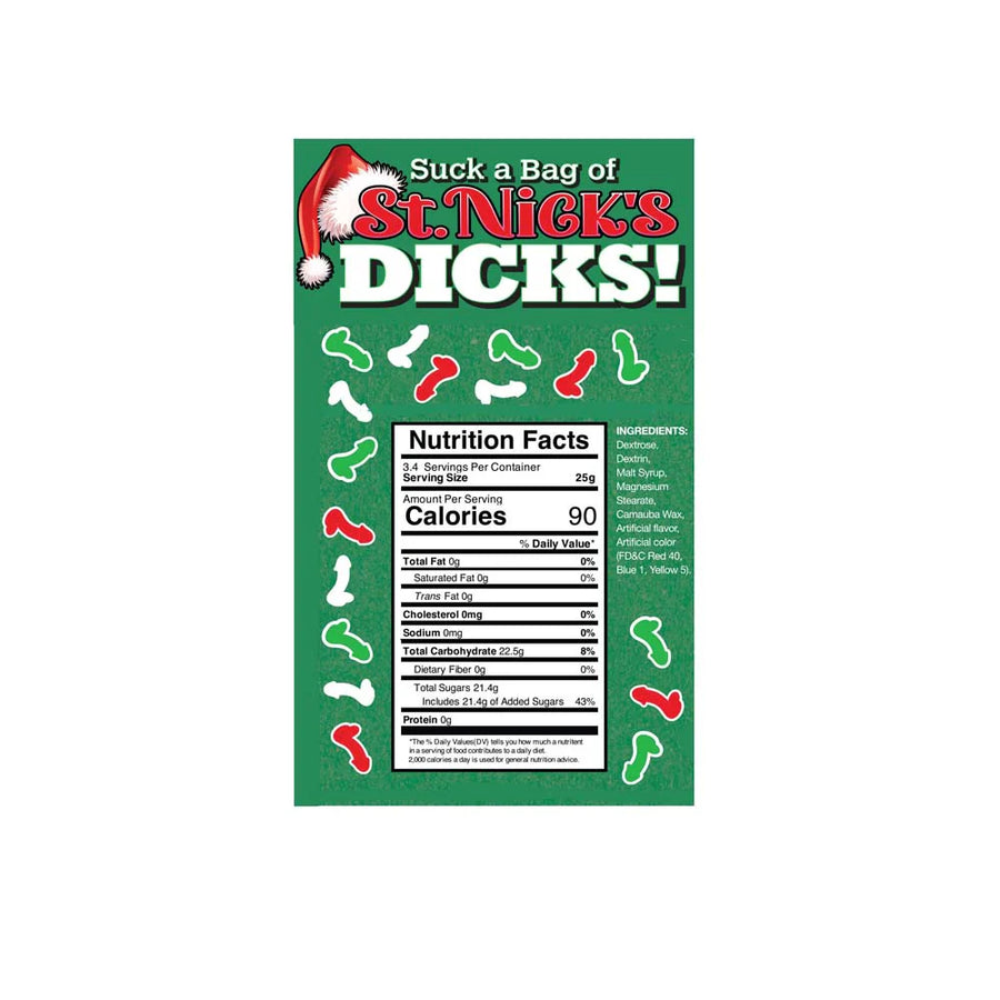 Suck a Bag of St Nick's Dicks - 3oz bag