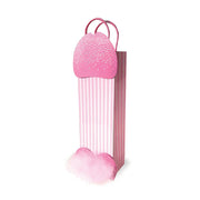 Pink Penis Gift Bag with feather balls