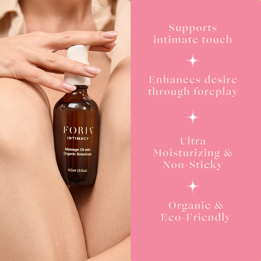 Intimacy Massage Oil with Organic Botanicals