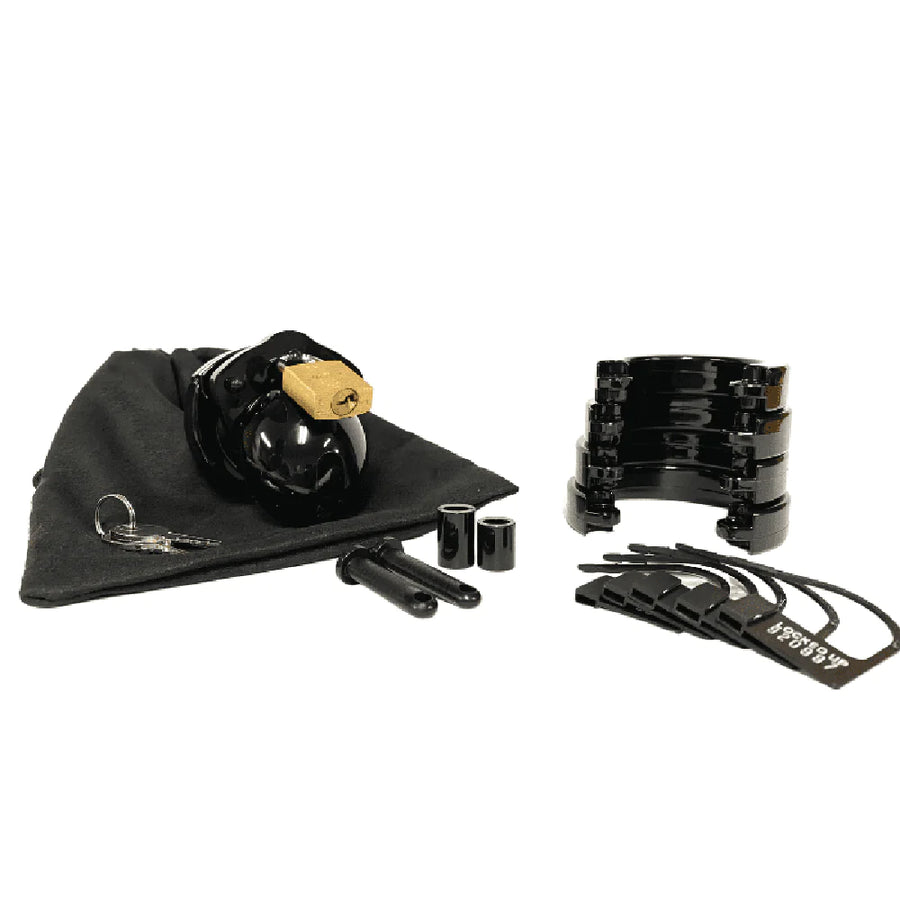 Mini-Me Cock Cage Kit - Black