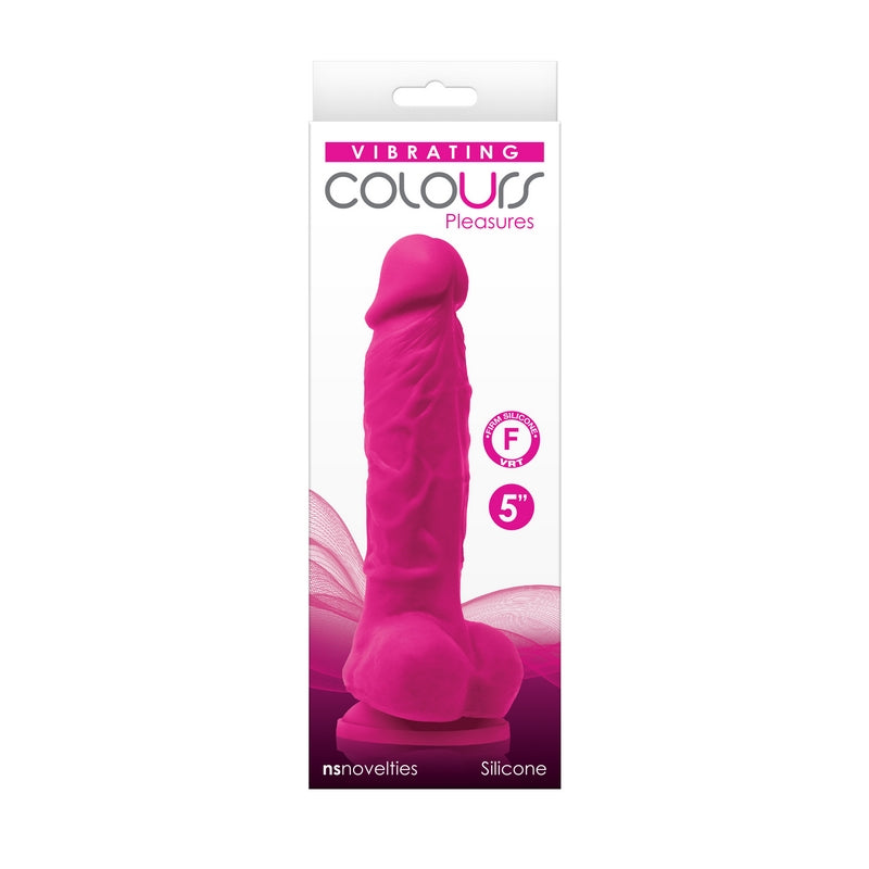 Colours Pleasures 5" Vibrating - Pink