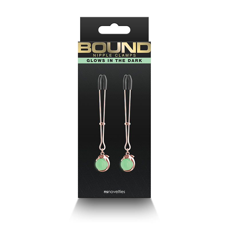 Bound G1 Nipple Clamps Rose Gold