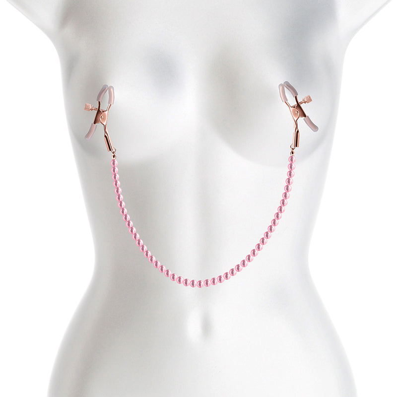 Bound DC1 Nipple Clamps - Pink