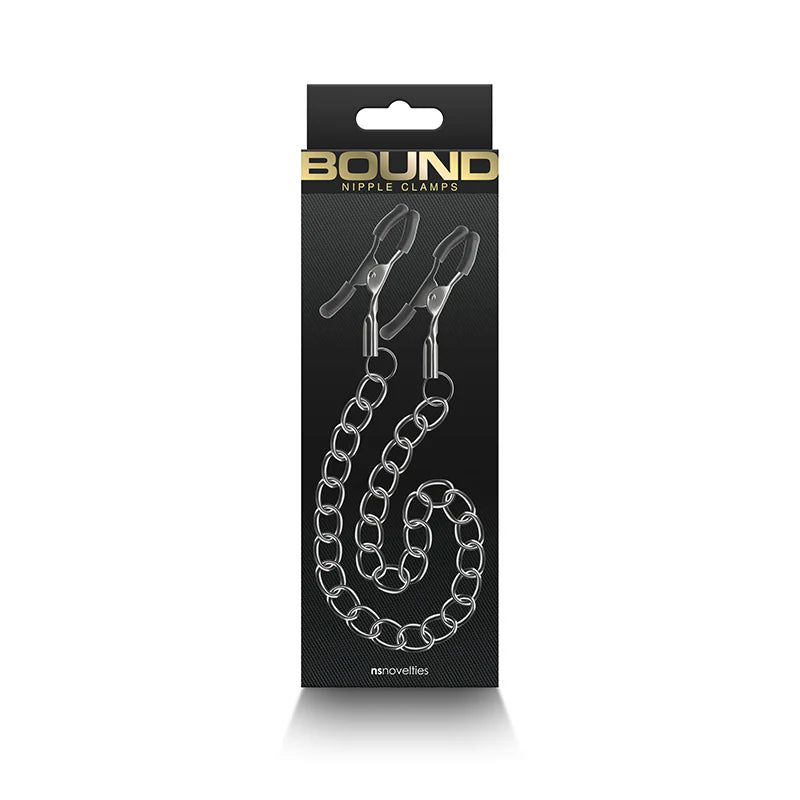 Bound Nipple Clamps - DC2 - Gunmetal