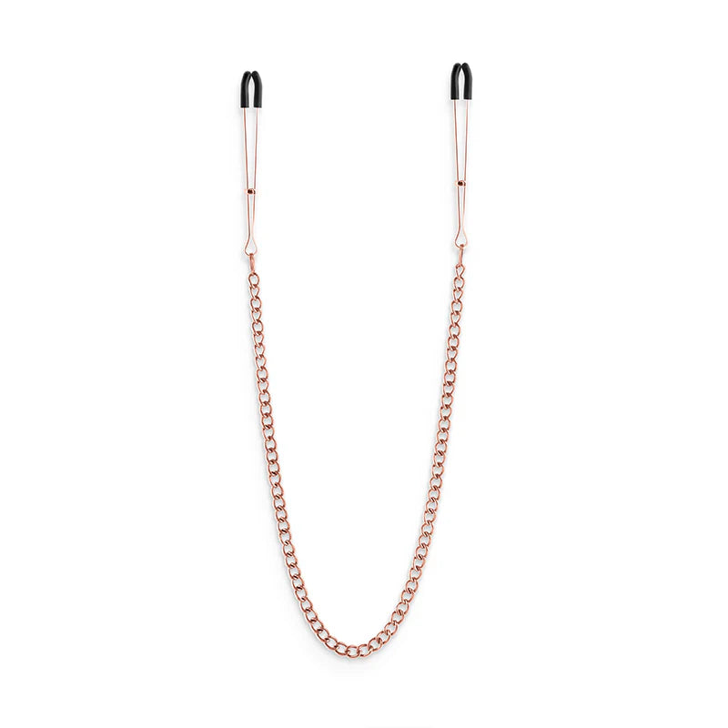 Bound Nipple Clamps - DC3 - Rose Gold