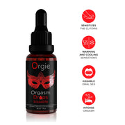 Orgasm Drops Kissable 30 ml