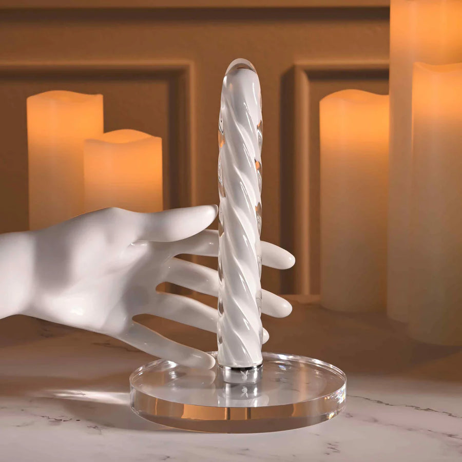 Playboy In A Twist glass vibe
