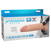 6″ X-Tension Elite Silicone Hollow Strap-On Light