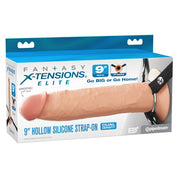 9" X-Tensions Elite Hollow Strap-On Light