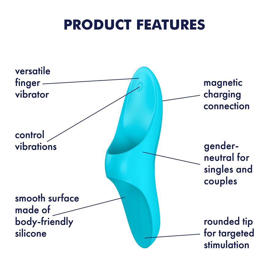 Teaser Finger Vibe - Light Blue