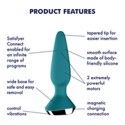 Plug-ilicious 1 - Teal - Connect App