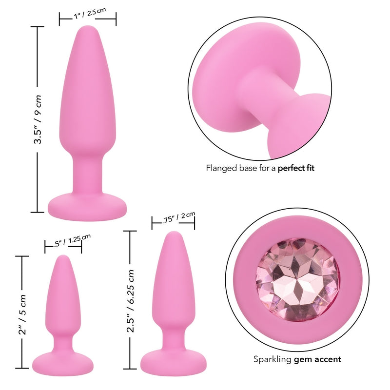 First Time® Crystal Booty Kit Pink