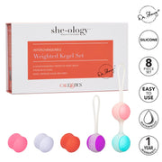 She-ology Individual Weighted Kegel Set