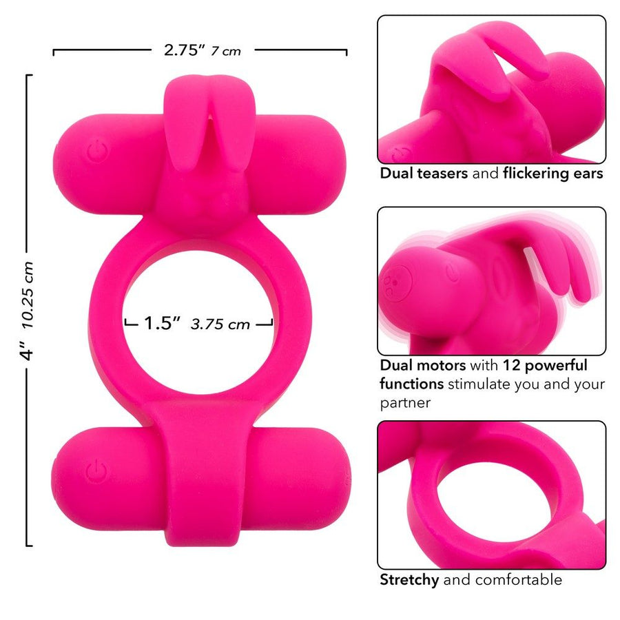 Silicone Rechargeable Rockin’ Rabbit