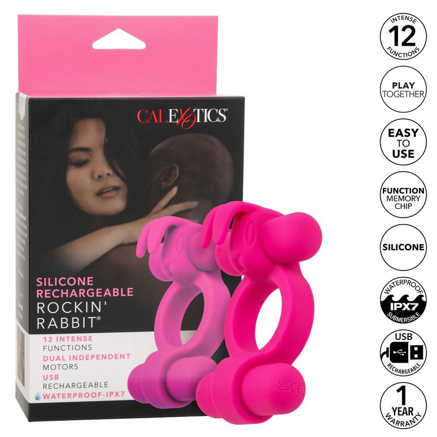 Silicone Rechargeable Rockin’ Rabbit