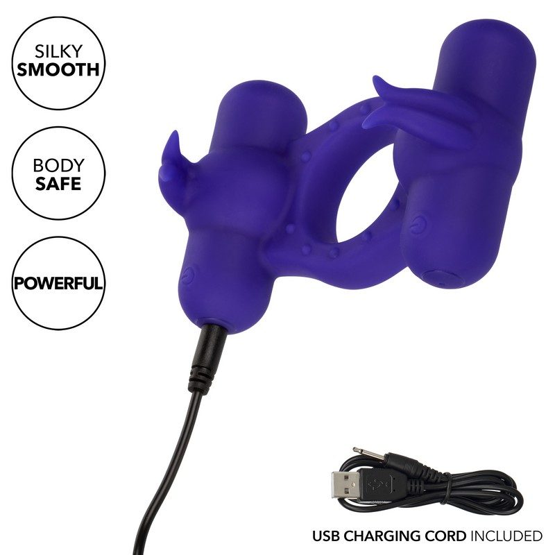 Silicone Rechargeable Triple Orgasm