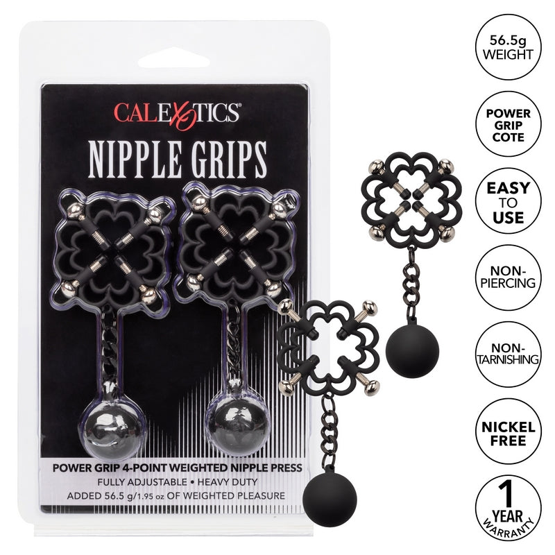 Nipple Grips Power Grip 4-Point Nipple Press