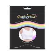 Gender Fluid Chest Binder White- 3XLarge