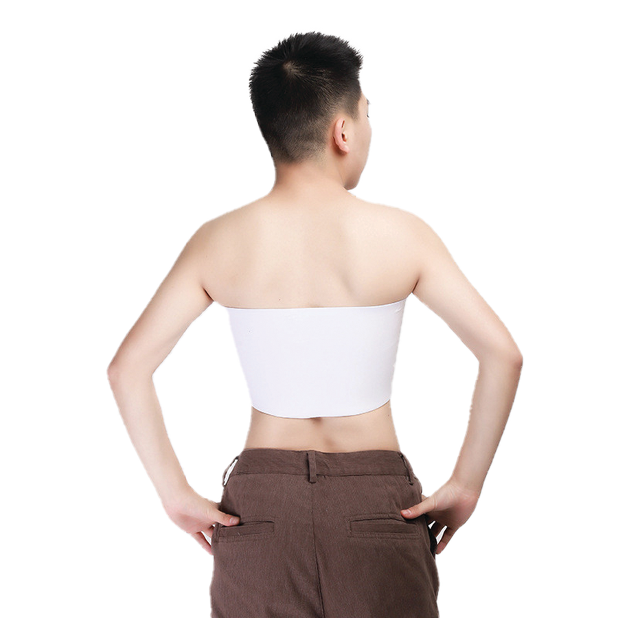 GF Strapless Chest Binder - White 3XL