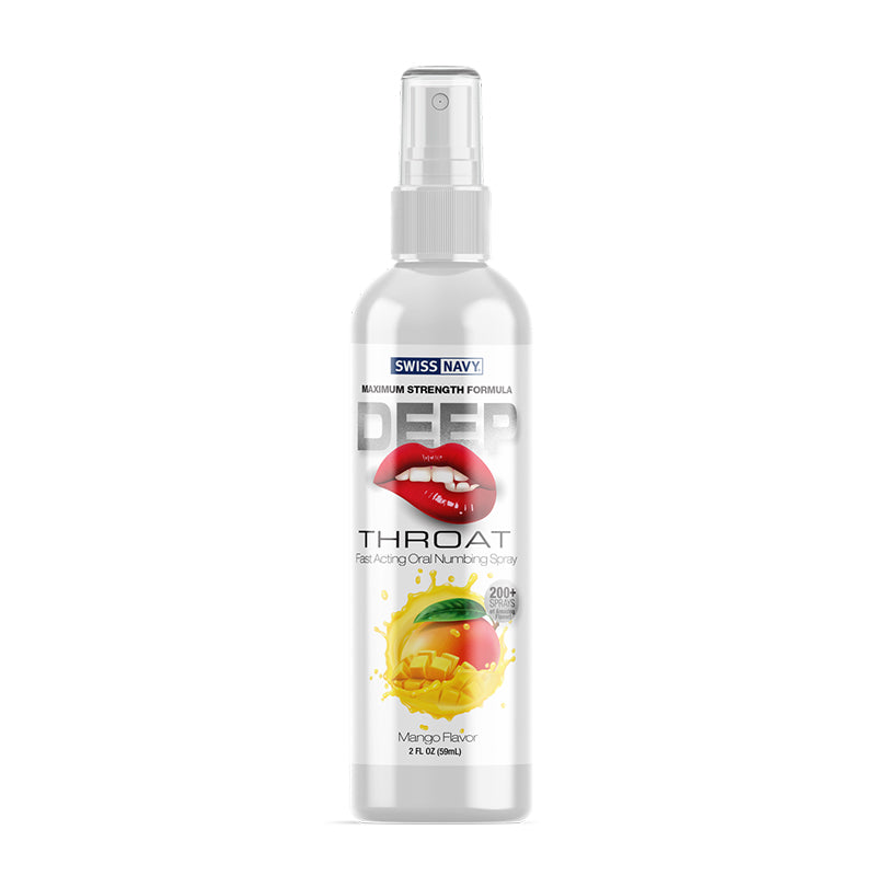 Deep Throat Spray - Mango 2oz