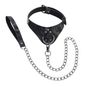 Velvet Noir Collar & Leash