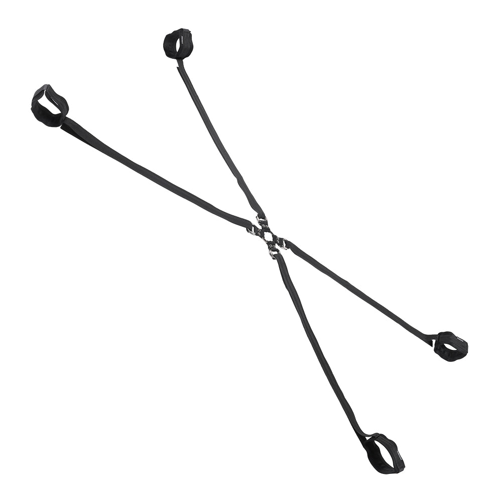 Velvet Noir Hog Tie & Cuff Set