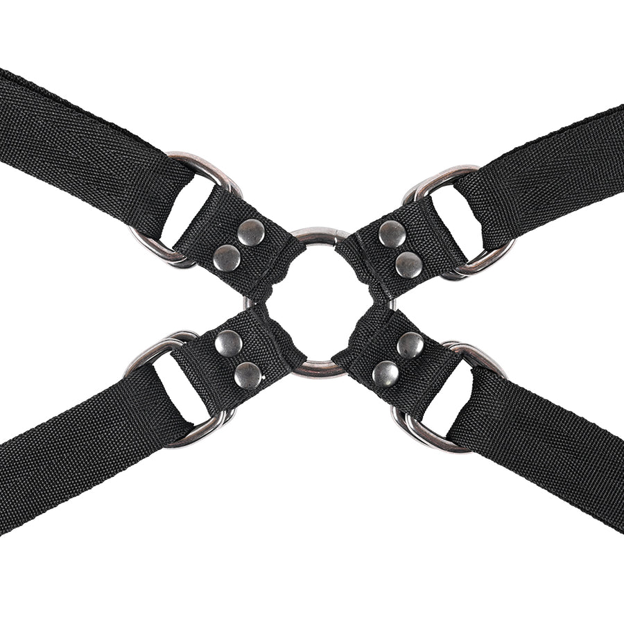 Velvet Noir Hog Tie & Cuff Set