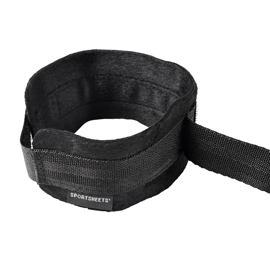 Velvet Noir Hog Tie & Cuff Set