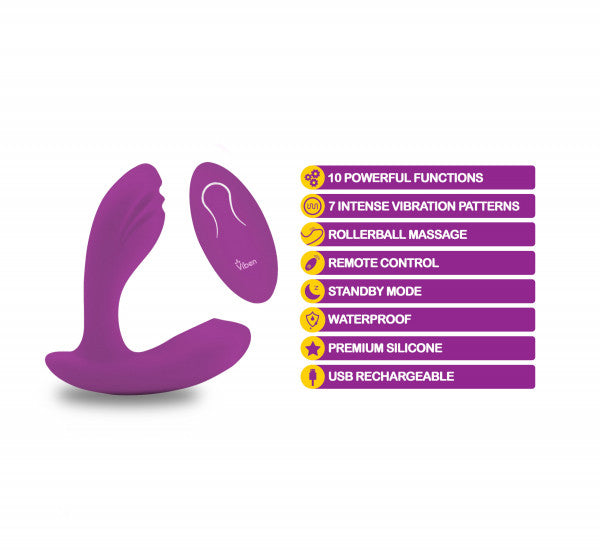 Epiphany - Rollerball R/C Clit Massager*