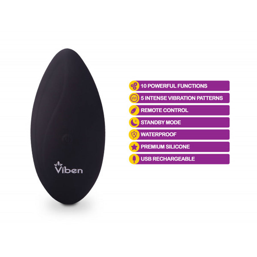 Racy - Remote 10 Function Panty Vibe *