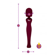 Sultry - Intense Handheld Wand - Ruby