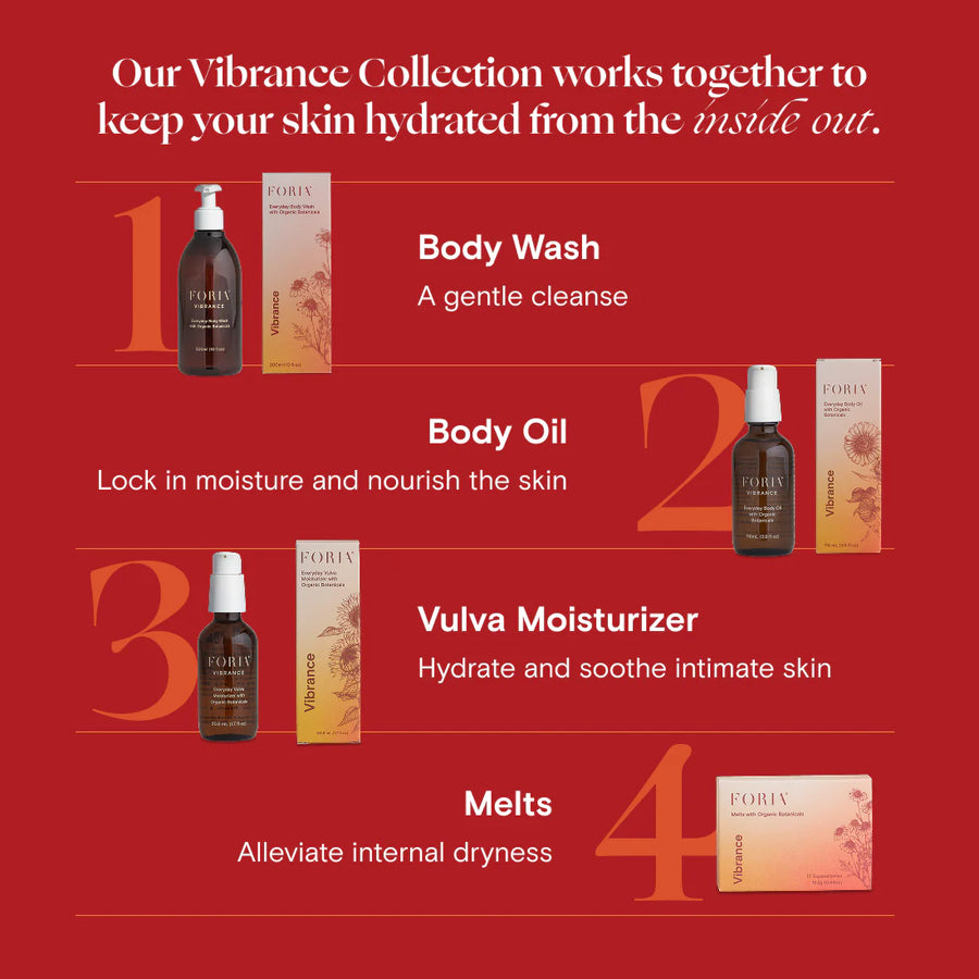 Vibrance Melts with Organic Botanicals