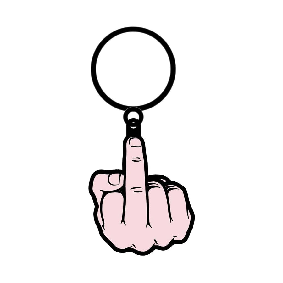 Middle Finger Keychain