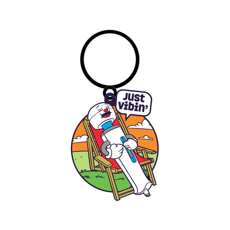 Fuck Buddies Just Vibin' Keychain