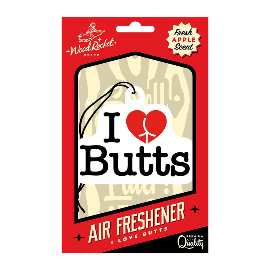 I Love Butts Air Freshner