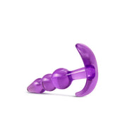 B Yours Triple Bead Anal Plug - Purple