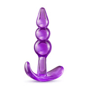 B Yours Triple Bead Anal Plug - Purple