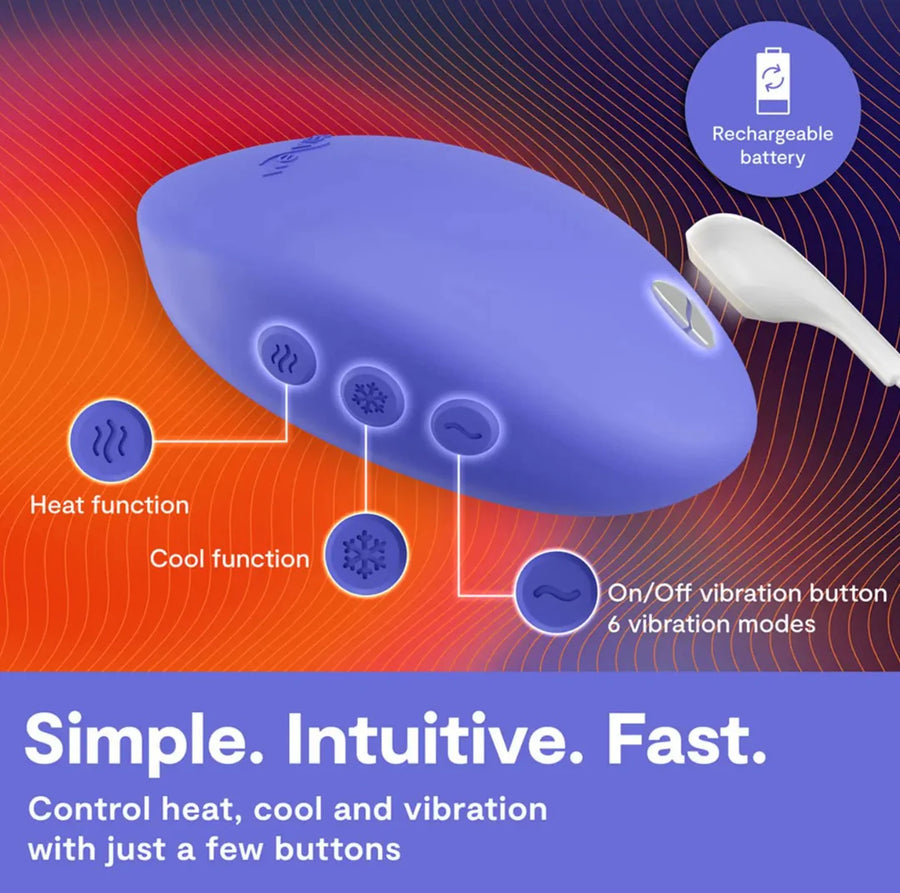 Temp Heating & Cooling Lay-on Vibrator