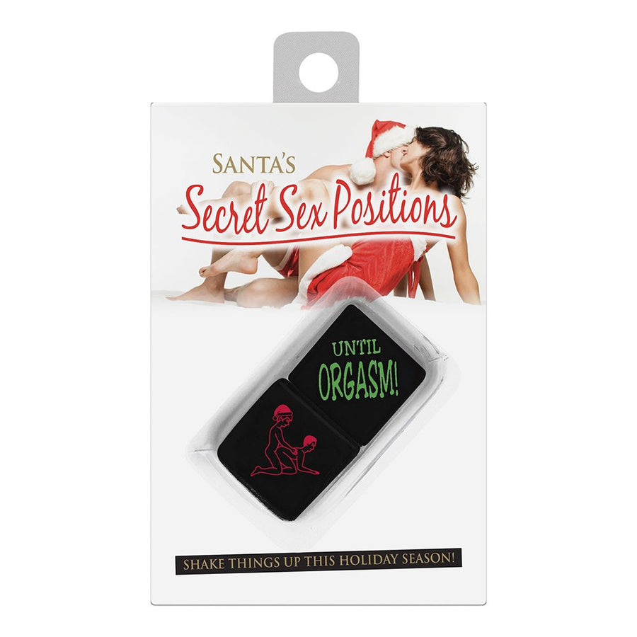 Santa Secret Sex Position Dice
