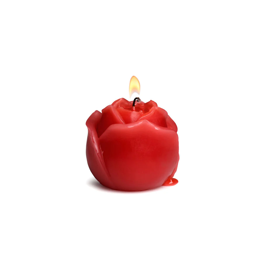 Flaming Rose Rose Drip Candle