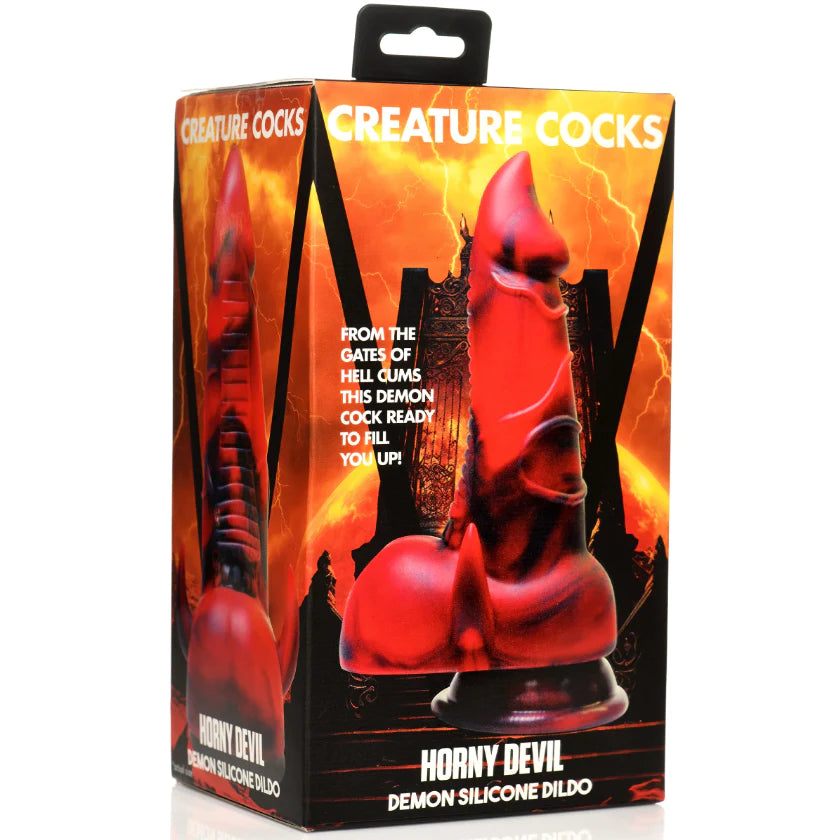 Horny Devil Demon Silicone Dildo