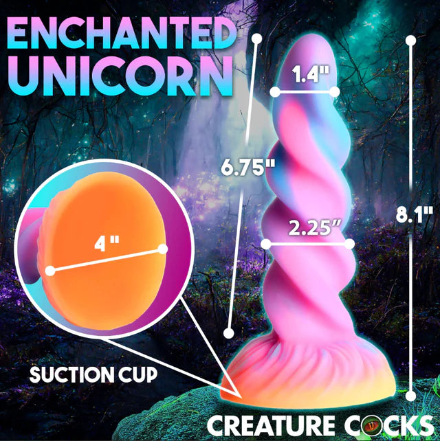 Moon Rider Glow-InThe-Dark Unicorn Dildo