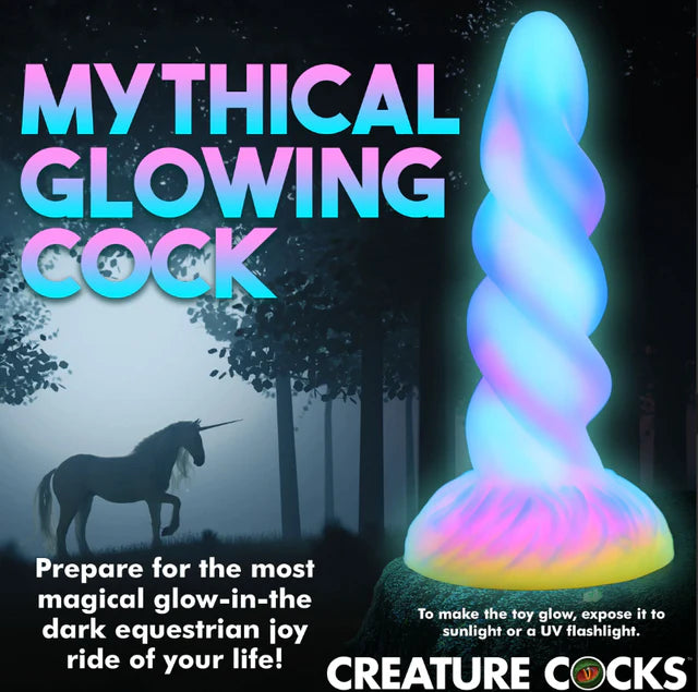 Moon Rider Glow-InThe-Dark Unicorn Dildo