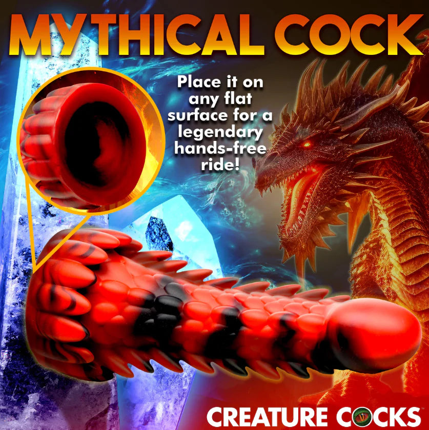 Demon Rising Scaly Dragon Dildo