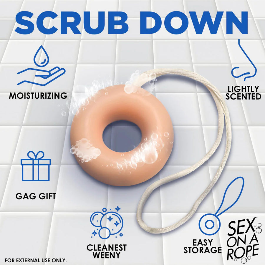 Sex on a Rope - Tiny Weeny Washer Soap