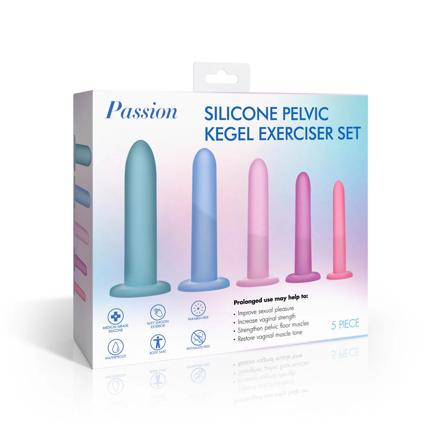 Silicone Pelvic Kegel Exerciser Set