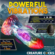 Rainbow Phoenix Vibrating Silicone R/C
