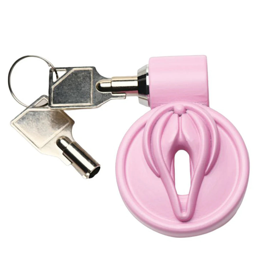 Pussification Chastity Cock Cage