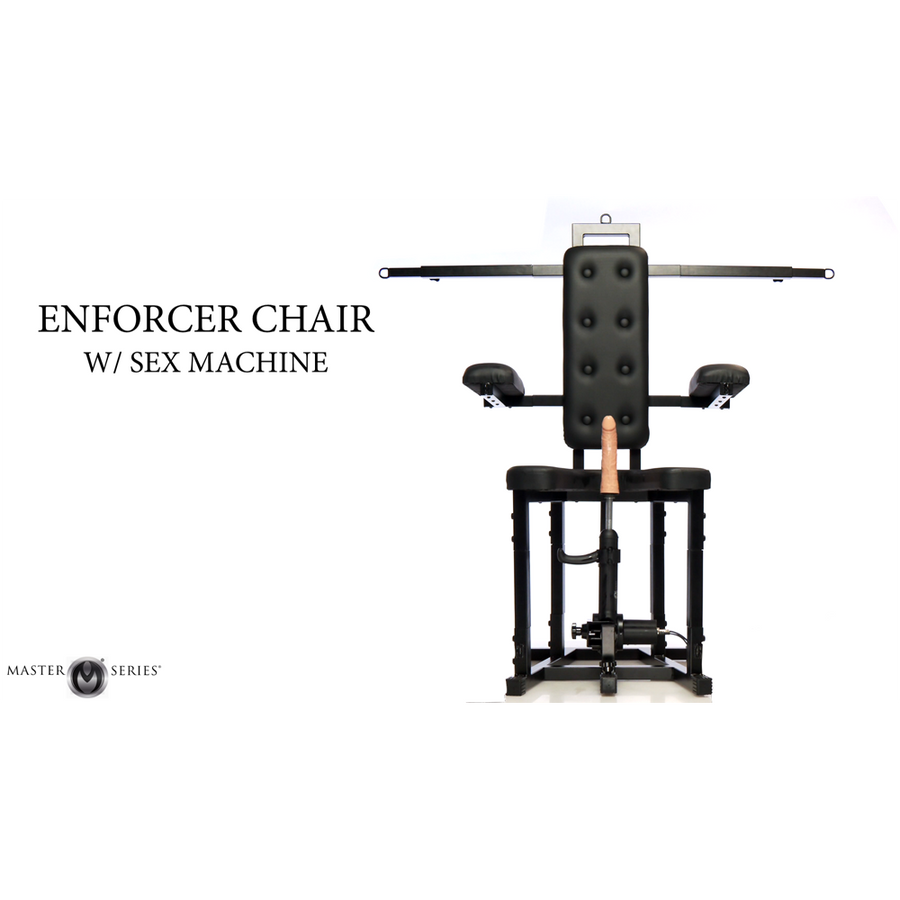 Enforcer Chair with Sex Machine