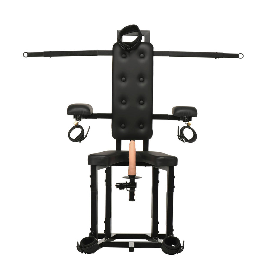 Enforcer Chair with Sex Machine
